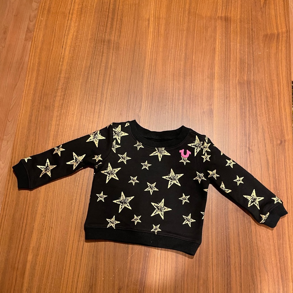 True Religion Baby/Girls Crew Neck Sweater - sz 9M